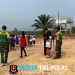 Bina Kedisiplinan Generasi Muda, Pos Kantuk Asam Satgas Yonarmed 13/Nanggala Beri Pelatihan Tata Upacara bagi Siswa SD Tunas Sejahtera