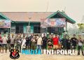 Mempererat Kemanunggalan, Pos Aroba Satgas Yoni 147/KGJ Gelar Turnamen Bola Voli Meriahkan HUT TNI Ke-81