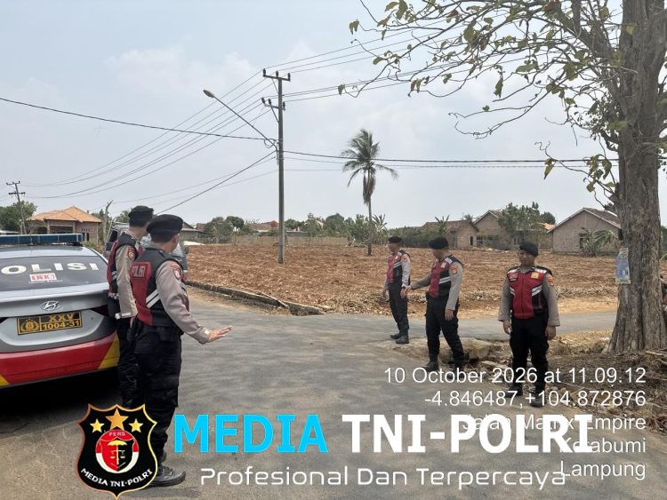 Polisi Bersama Masyarakat, Polres Lampung Utara Tingkatkan Patroli R4 Jelang Akhir Pekan