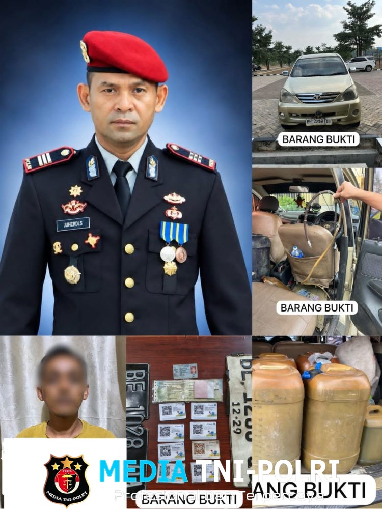 Satreskrim Polres Tulang Bawang Barat Ungkap Penyalahgunaan BBM Bersubsidi, Satu Tersangka Diamankan