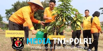 Kapolres Binjai Pimpin Olahraga Bersama, Tanam 100 Pohon Alpukat untuk Dukung Kelestarian Lingkungan