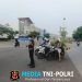 Sat Samapta Polres Metro Bekasi Hadir Layani Masyarakat, Atur Arus Lalu Lintas Pagi di Pertigaan Eco Water