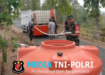 Air Bersih untuk Warga, Bukti Kepedulian Koramil 06/Batuwarno kepada Masyarakat Batuwarno