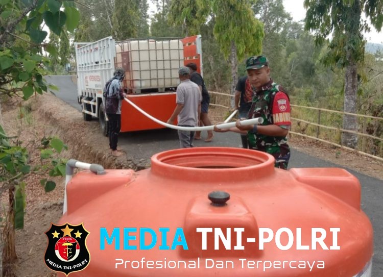 Air Bersih untuk Warga, Bukti Kepedulian Koramil 06/Batuwarno kepada Masyarakat Batuwarno