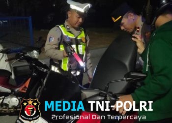 Polsek Cikarang Pusat Gelar Operasi Kejahatan Jalanan, Antisipasi Curanmor, Tawuran dan Gangguan Kamtibmas