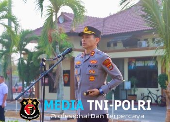 Apel Perdana, Kapolres Lampung Tengah Tekankan Disiplin, Integritas dan Pelayanan Humanis