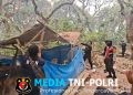 Polres OKI dan BNNK Gerebek Pondok di Kebun Duku, Empat Pria Diamankan