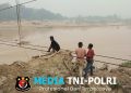 Pembangunan Jembatan Gantung Di Desa Pulau Aro Terus Berlanjut Dukung Akses dan Mobilitas Masyarakat