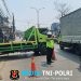 Respons Cepat Kemacetan Akibat Truk Bermuatan Besi Terperosok, Sat Lantas Polres Metro Bekasi Turun Langsung Urai Kepadatan di Jalan KH. Ma’mun Nawawi