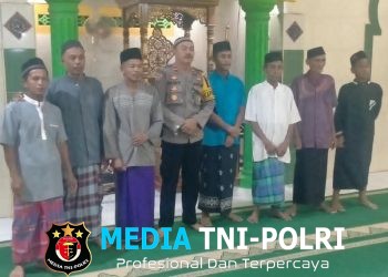 Subuh Keliling, Kapolsek Sebangki Ipda Rudiansyah Ajak Masyarakat Jaga Kamtibmas dan Cegah Karhutla