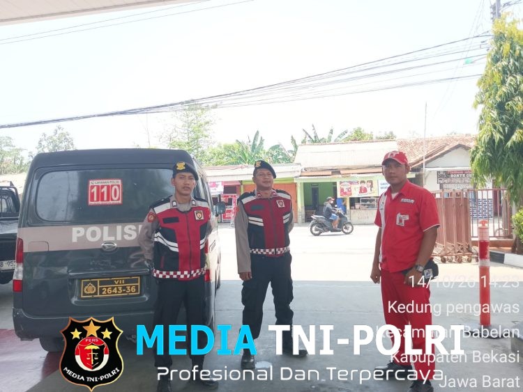 Antisipasi Kejahatan 3C, Polsek Babelan Intensifkan Patroli Preventif di SPBU Kedung Pengawas untuk Jaga Keamanan Masyarakat