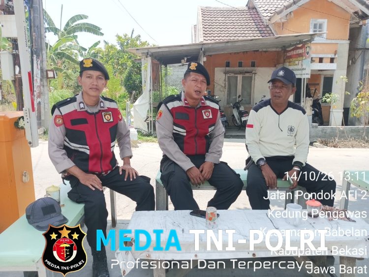 Antisipasi Kejahatan 3C di Kawasan Permukiman, Polsek Babelan Intensifkan Patroli Preventif di Perumahan Pondok AFI 2