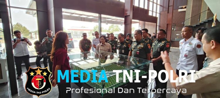 Dandim 0402/OKI Hadiri Kunjungan Kerja Kepala Pusat Teknologi Wahana Darat Kemhan RI di PT Multipar Pertahanan Indonesia