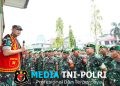 Kunjungan Kerja Pangdam I/BB di Kodim 0213/Nias, Tekankan Profesionalisme dan Pengabdian Prajurit