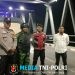 Jaga Keamanan Wilayah Pesisir hingga Larut Malam, Polsek Muaragembong Bersama TNI Gelar Patroli Biru Antisipasi Kejahatan Jalanan