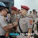 Polres Mesuji Gelar Sertijab Kasat Narkoba, Kasat Intelkam, dan Kasi Propam