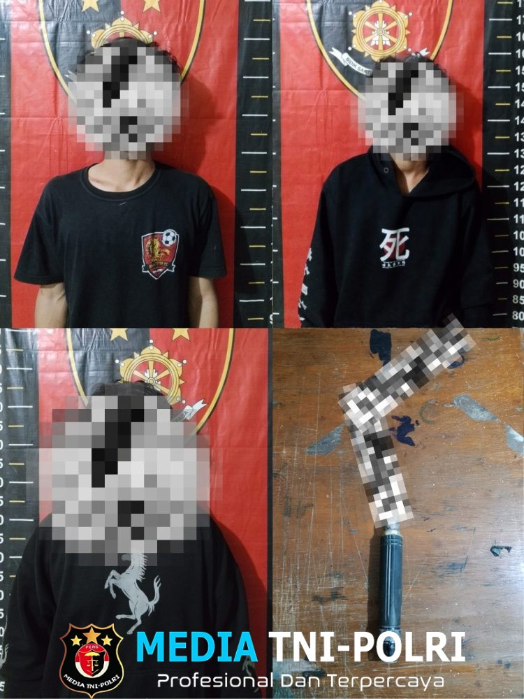 Gerak Cepat Polsek Cabangbungin Ungkap Kasus Curas, Tiga Terduga Pelaku Berhasil Diamankan Bersama Warga, Satu Masih Diburu