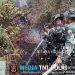Gerak Cepat TNI Padamkan Karhutla di Desa Tanjung Seteko Ogan Ilir