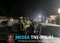 Personil Regu Siaga Kompi I Polres Mesuji Gelar KRYD dan Patroli di Jalan Lintas Timur, Beri Rasa Aman bagi Warga di Akhir Pekan