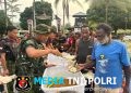 Satgas Yonif 147/KGJ Gelar Tasyakuran dan Makan Bersama Warga Distrik Yamor