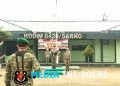 Dandim 0420/Sarko Pimpin Langsung Upacara Bulanan, Tekankan Modernisasi TNI dan Disiplin Prajurit