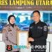 Di Luar Tugas Kehumasan, Aipda Heriyanto Berhasil Amankan Pelaku Pencurian yang Viral di Alfamart, Terima Penghargaan dari Kapolres Lampung Utara