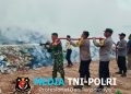 Personel Gabungan Berjibaku Padamkan Kebakaran TPA Bandar Jaya, Pendinginan Berlanjut