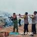 Personel Gabungan Berjibaku Padamkan Kebakaran TPA Bandar Jaya, Pendinginan Berlanjut