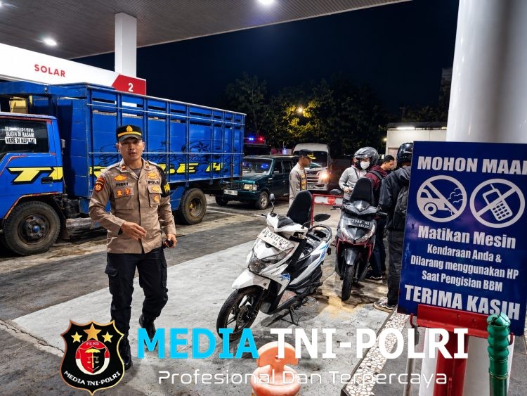 Polres Malang Pantau SPBU, Pastikan Stok BBM Aman
