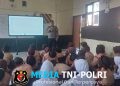 Bangun Generasi Disiplin dan Berkarakter, Polsek Cabangbungin Edukasi Pelajar SMPN Satu Atap tentang Bahaya Tawuran dan Narkoba