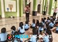 Belajar Sambil Bermain, Sat Lantas Polres Metro Bekasi Kenalkan Tertib Berlalu Lintas kepada Anak TK Presiden Jababeka