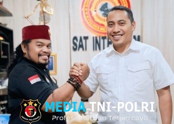 Perkuat Kemitraan Strategis, Media TNI-Polri Silaturahmi ke Kasat Intelkam Polres Metro Bekasi