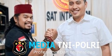 Perkuat Kemitraan Strategis, Media TNI-Polri Silaturahmi ke Kasat Intelkam Polres Metro Bekasi