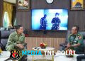 Tim Jaksa Agung Muda Pidana Militer Audiensi dengan Pangdam I/BB di Medan