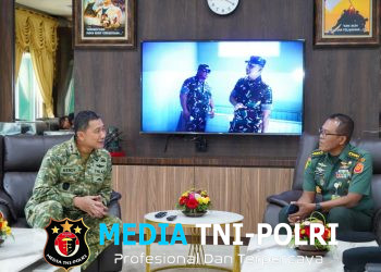 Tim Jaksa Agung Muda Pidana Militer Audiensi dengan Pangdam I/BB di Medan