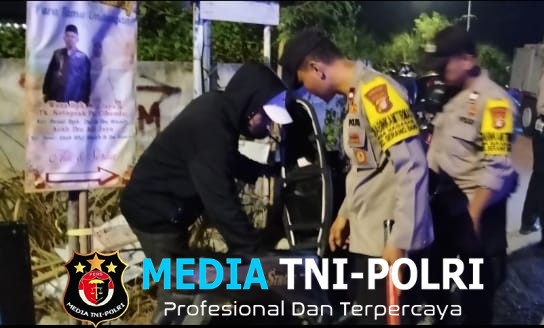 Polsek Serang Baru Gelar Operasi Kejahatan Jalanan, Satu Sepeda Motor Diamankan dalam Razia Malam