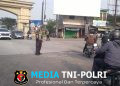 Polsek Cikarang Pusat Laksanakan Pengaturan Lalu Lintas Pagi di Perempatan Pasar Modern Deltamas