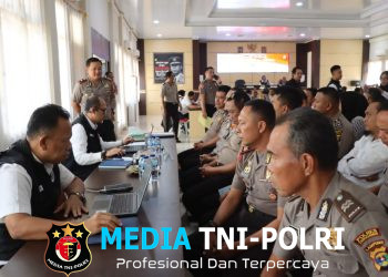 Kapolres Tanggamus Sambut Tim Audit Kinerja Itwasda Polda Lampung, Periksa Empat Bidang