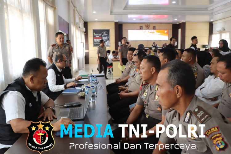 Kapolres Tanggamus Sambut Tim Audit Kinerja Itwasda Polda Lampung, Periksa Empat Bidang