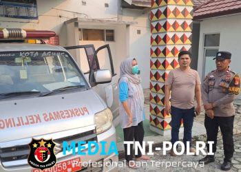 Polsek Kota Agung dan Inafis Polres Tanggamus Identifikasi Penemuan Mayat Perempuan di Pasar Madang