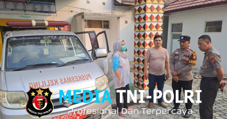 Polsek Kota Agung dan Inafis Polres Tanggamus Identifikasi Penemuan Mayat Perempuan di Pasar Madang