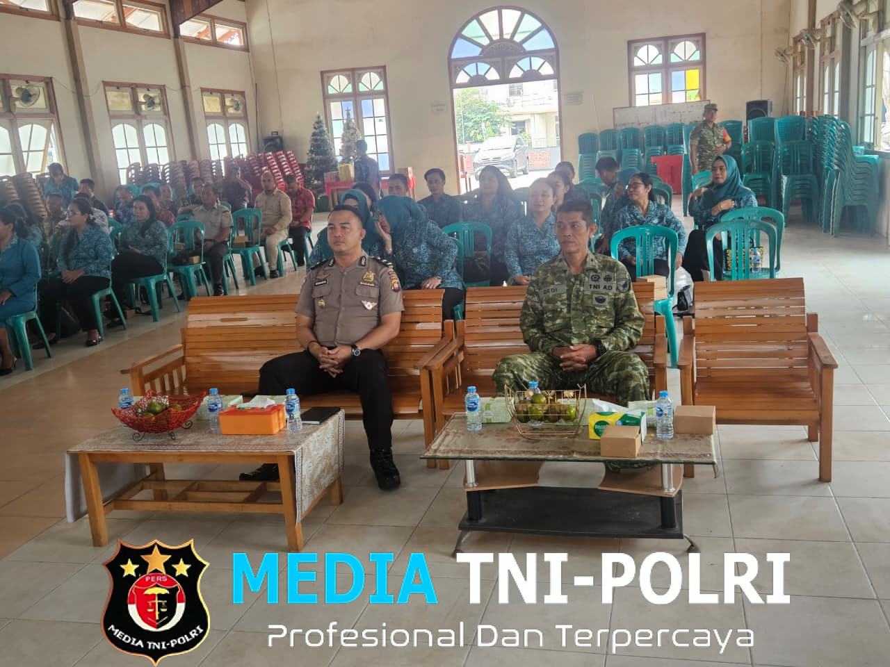 Dukung Pemberdayaan Keluarga, Kapolsek Mandor Hadiri Pengukuhan TP PKK Kecamatan Mandor