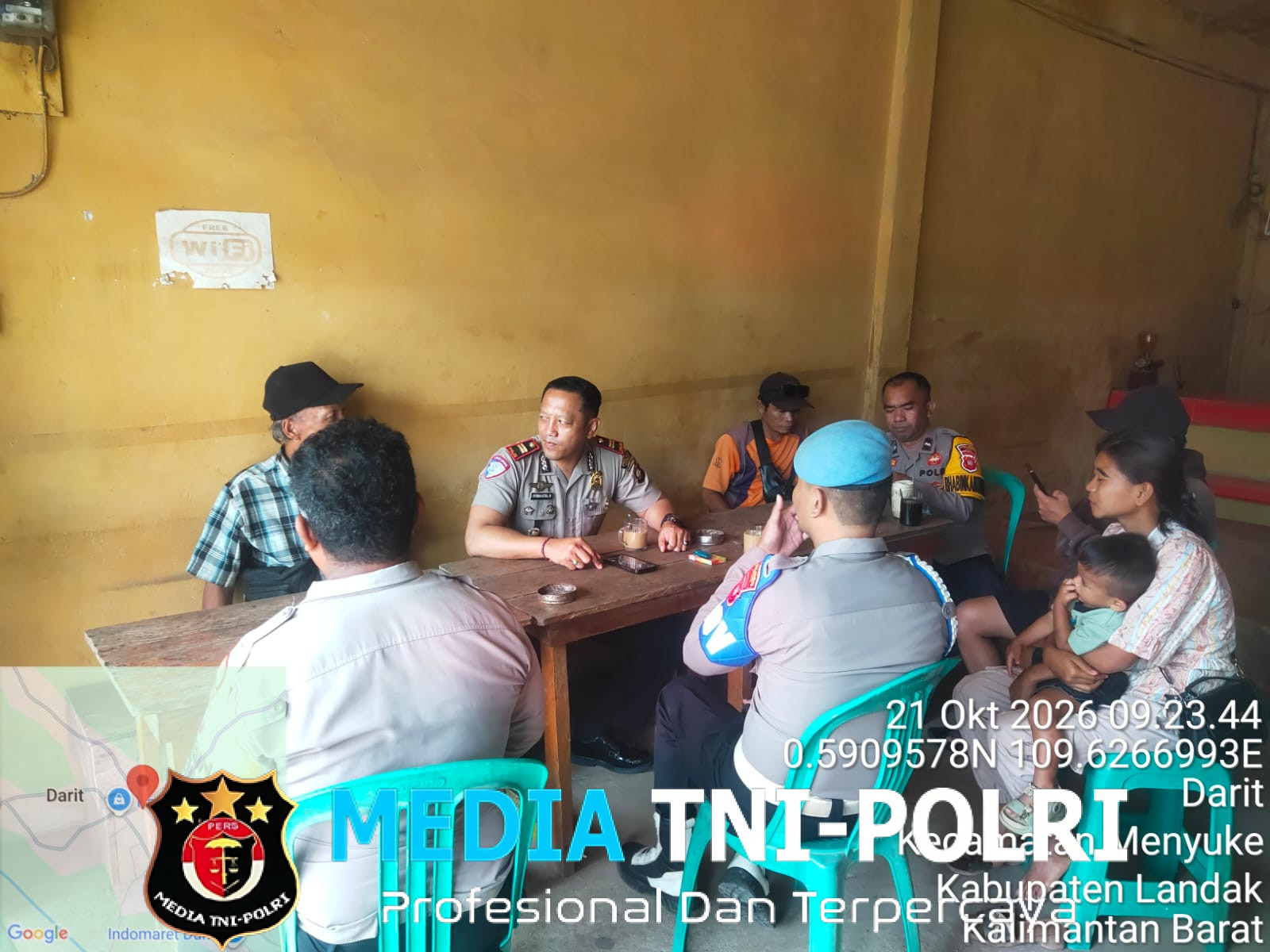 Kapolsek Menyuke Temui Warga Darit, Knalpot Brong hingga Bantuan Sosial Jadi Sorotan