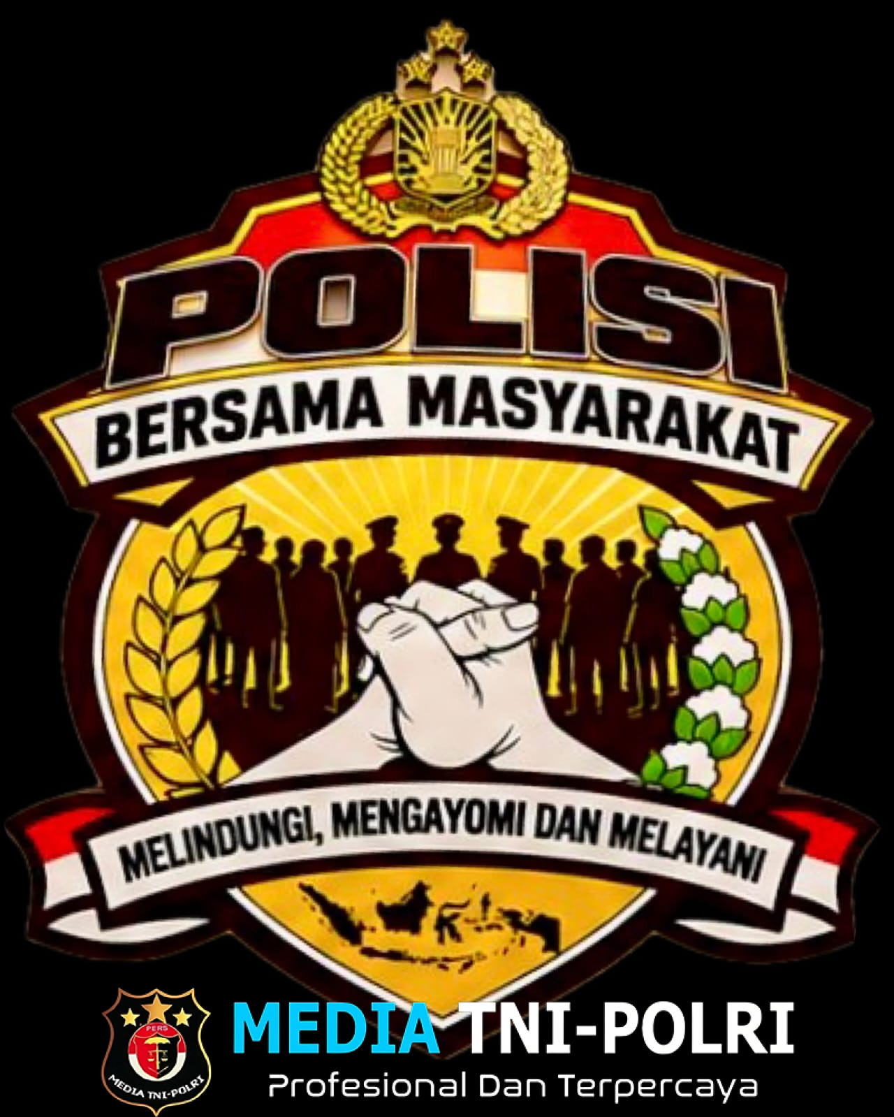 Polda Lampung Perkenalkan Salam Polri Terbaru, Simbol Polisi Bersama Masyarakat