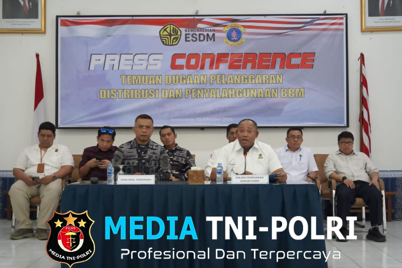 TNI AL dan Kementerian ESDM Bersinergi Tindak Dugaan Pelanggaran Distribusi BBM Kapal SPOB NURFAIZA 03