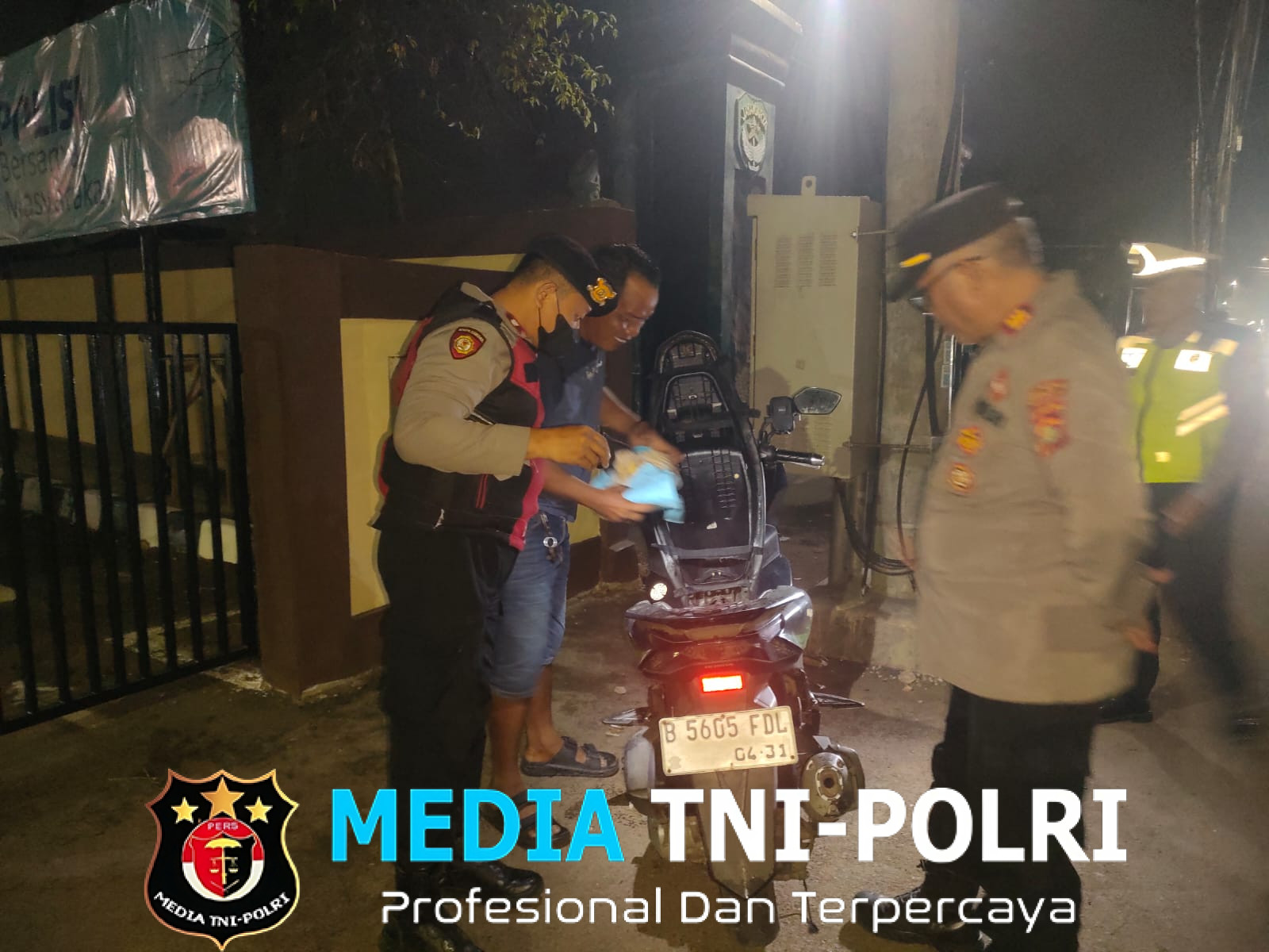 Polsek Babelan Gelar Operasi Kejahatan Jalanan, Antisipasi 3C dan Tawuran di Wilayah Babelan