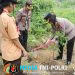 Dukung Program Green Policing Quick Wins Polri, Polres Landak Tanam Enam Bibit Pohon