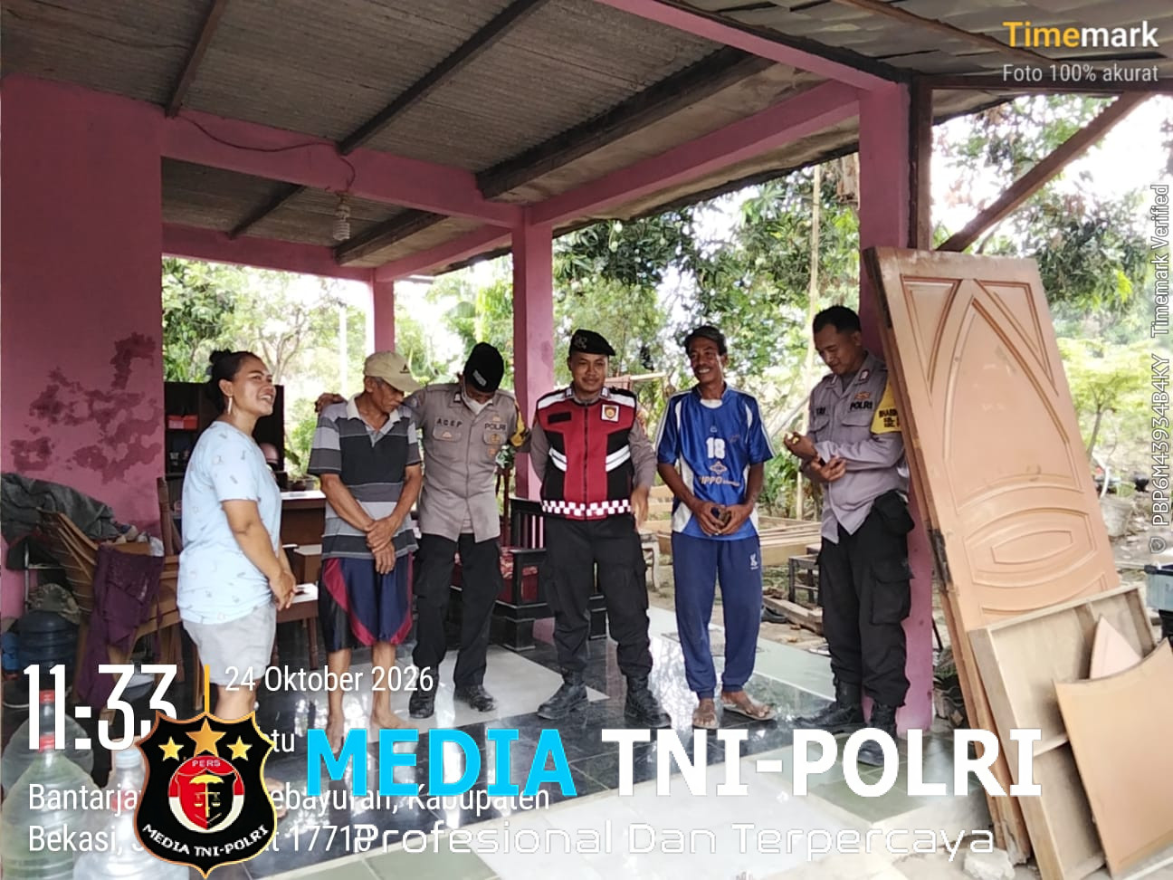 Patroli Dialogis Polsek Pebayuran Antisipasi 3C, Tawuran dan Kejahatan Jalanan