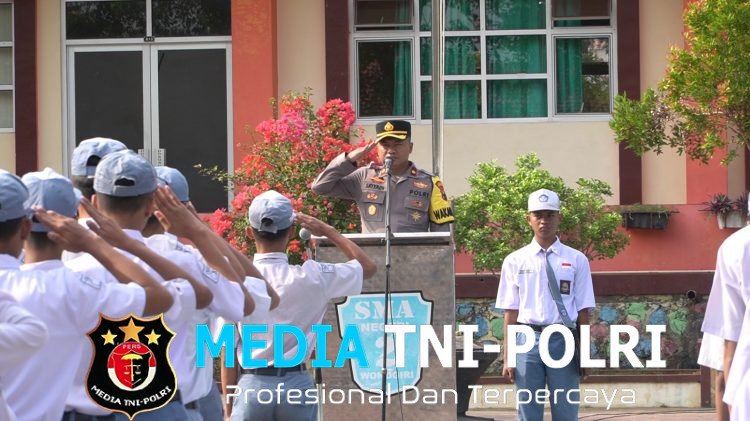 Sambangi SMA N 2 Wonogiri, Wakapolres Ajak 500 Siswa Bijak Bermedsos dan Jauhi Narkoba