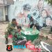 Babinsa Kemlayan Berikan Dukungan  Dalam Pembuatan TEBA di Wilayahnya